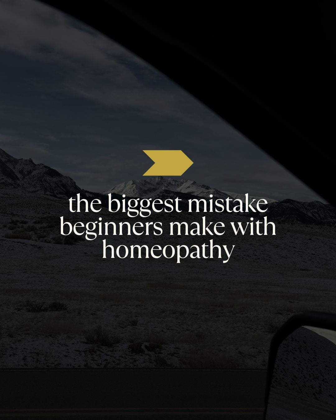 Don't Make This Beginner Mistake