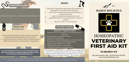 Veterinary First Aid Kit